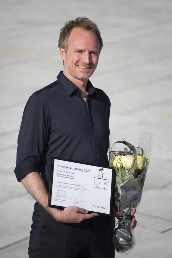 Einar August høgestøl på forskningstildelingen 2023