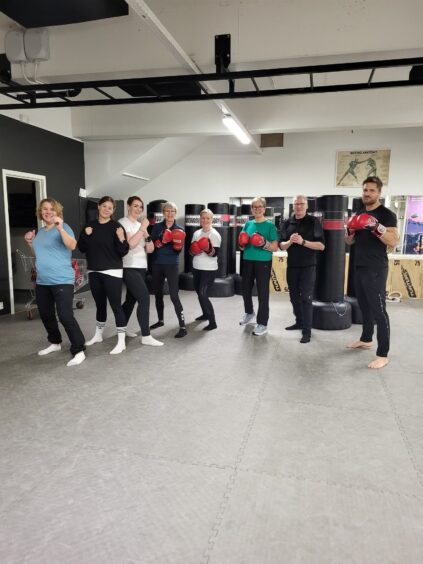 Slå et slag for MS-boksetrening sammen med Robert Paulsbyen