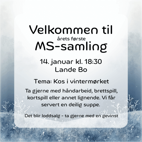 Årets første MS samling
