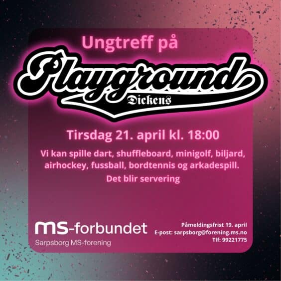 Ungtreff på Playground Dickens