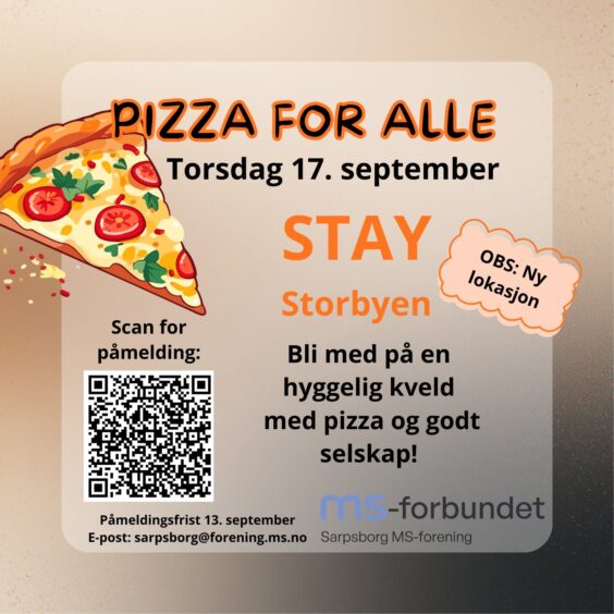 Pizza for alle medlemmer