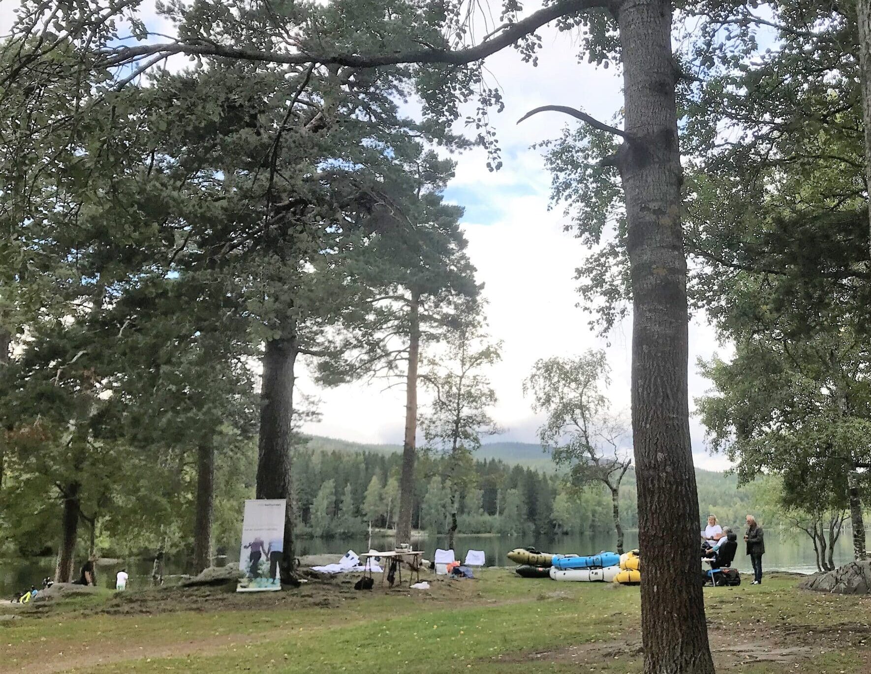 aktiviteter og padling på Sognsvann